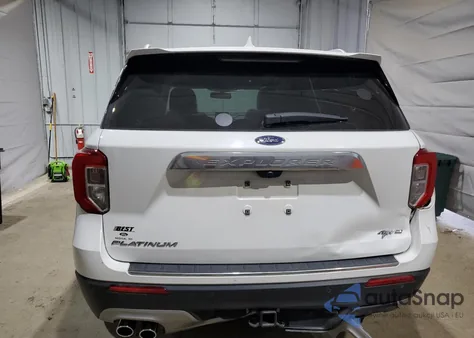 2021 Ford Explorer Platinum z USA, uszkodzony, nr VIN 1FM5K8HC5MGC46595